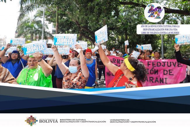 Culturas participa en el “Primer Encuentro de Mujeres Guaraní de Zona Cruz” en la ciudad de Santa Cruz