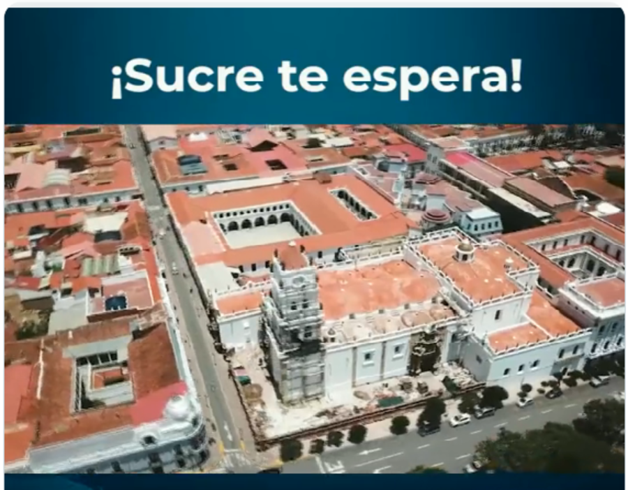 Sucre celebra 31 años del título de Patrimonio Cultural de la Humanidad