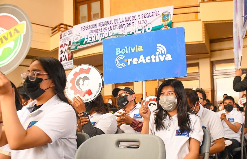 Programa estatal Bolivia C-reActiva logró que las microempresas se reactiven