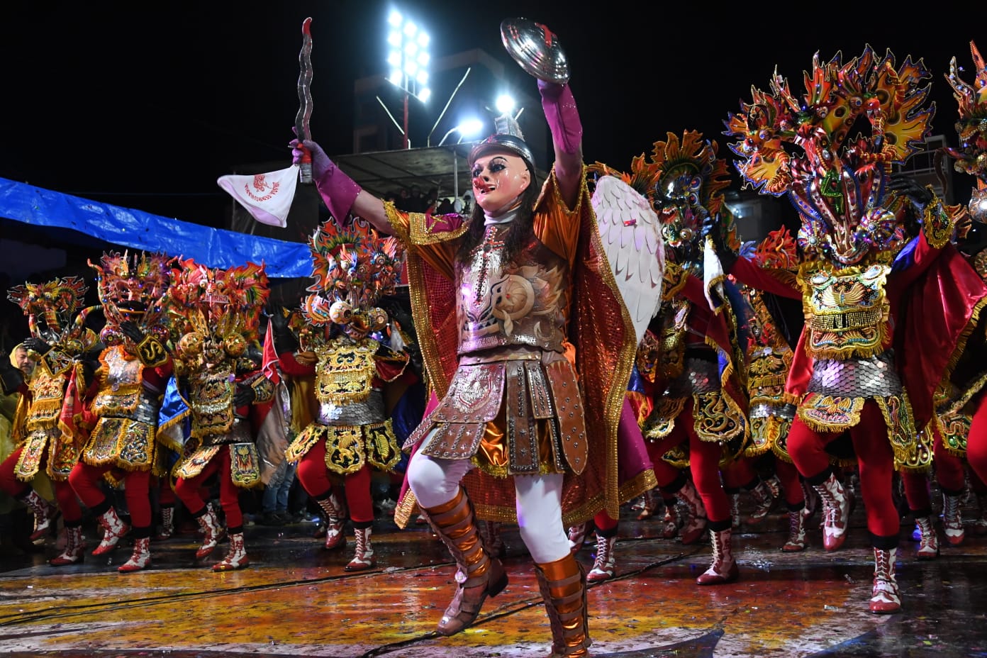 Presidente destaca el movimiento económico de Bs 260 millones generado en el Carnaval de Oruro