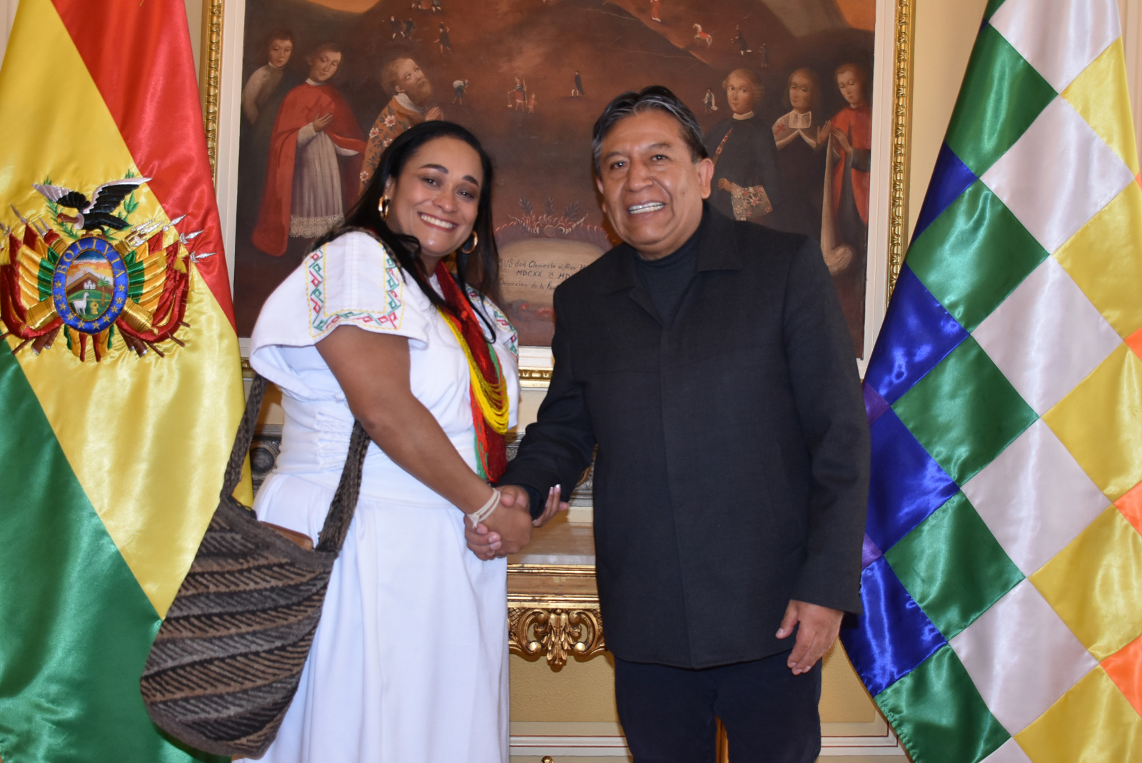 Embajadora de Colombia: Los pueblos indígenas “nos sentimos muy bien representados en la voz” de David Choquehuanca