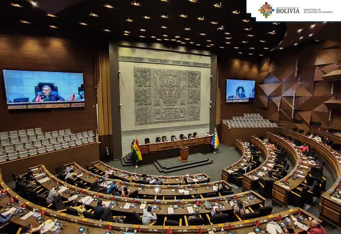 Diputados aprueba acuerdo que permitirá a Bolivia recurrir a consulados de países que forman parte del Mercosur