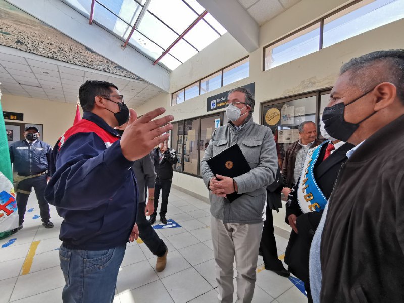 Secretario de Relaciones Exteriores de México visita las plantas de industrialización de litio de Potosí