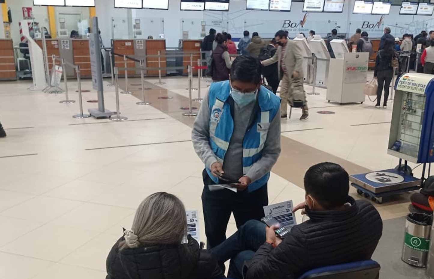 ATT asiste a pasajeros perjudicados por la reprogramación de vuelos tras toma de aeropuertos en Santa Cruz