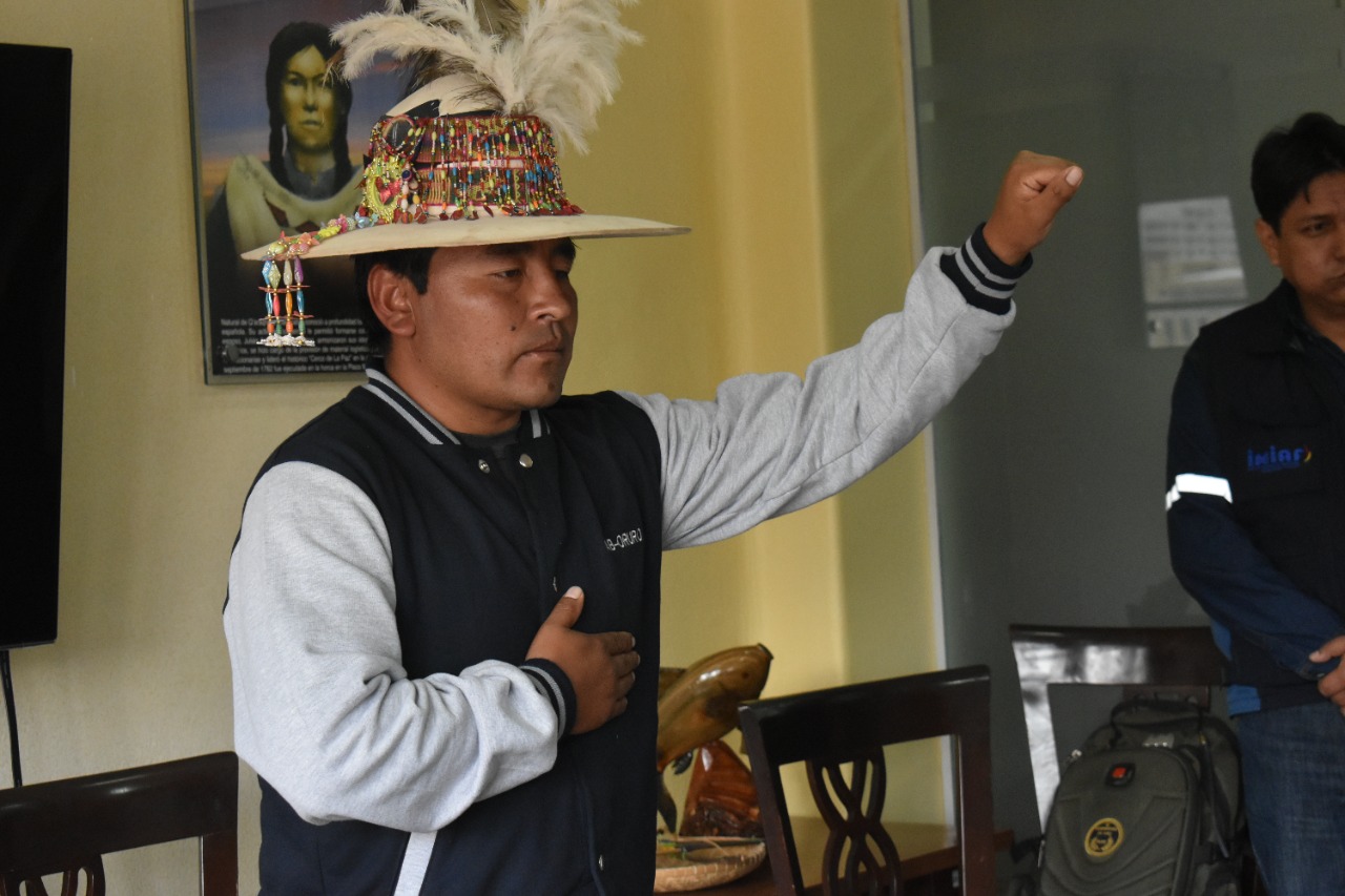 Hugo Janco jura como nuevo director de Soberanía Alimentaria 