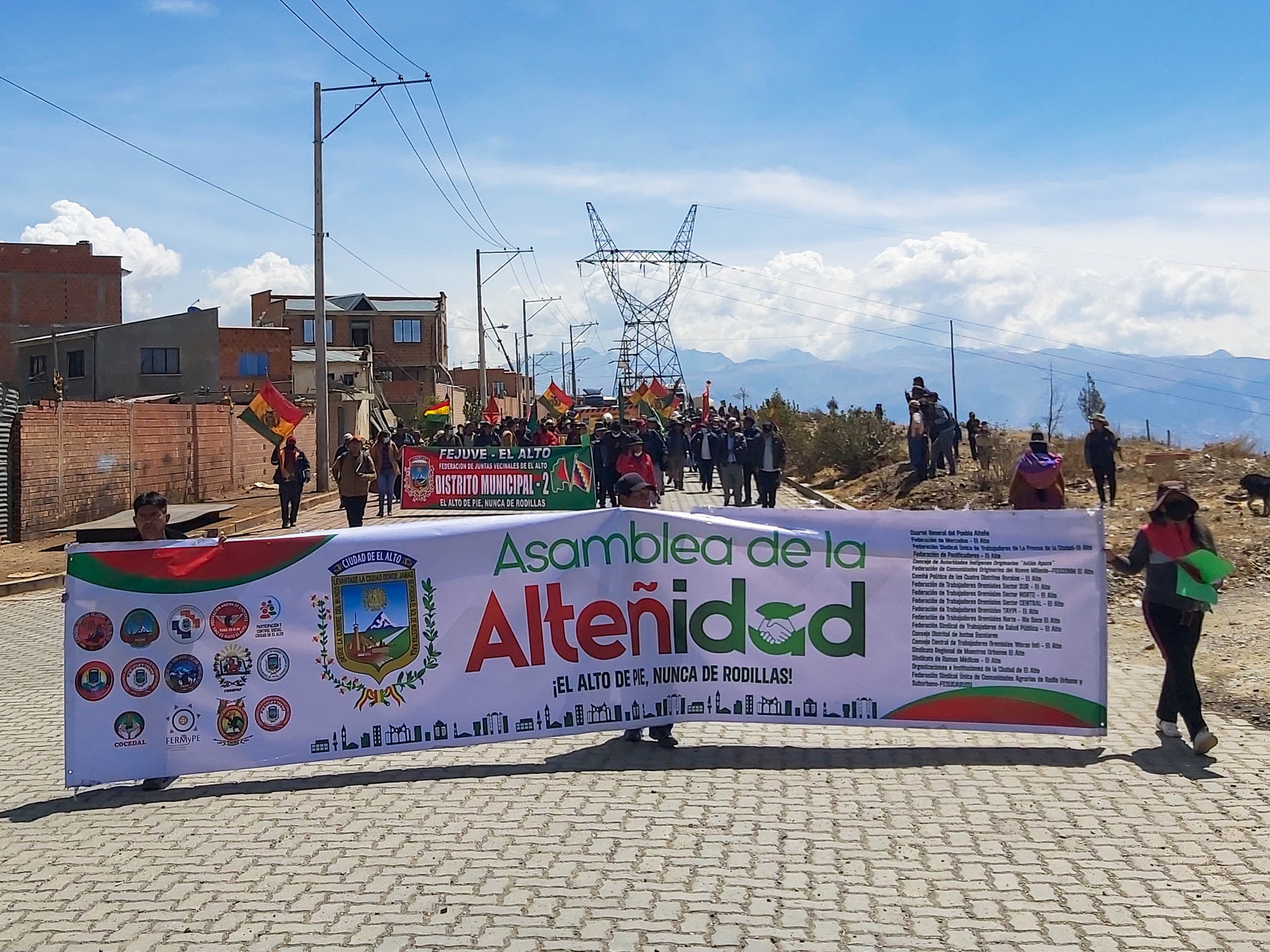 Asamblea de la Alteñidad “conmina” a legisladores aprobar y defender el PGE 2023