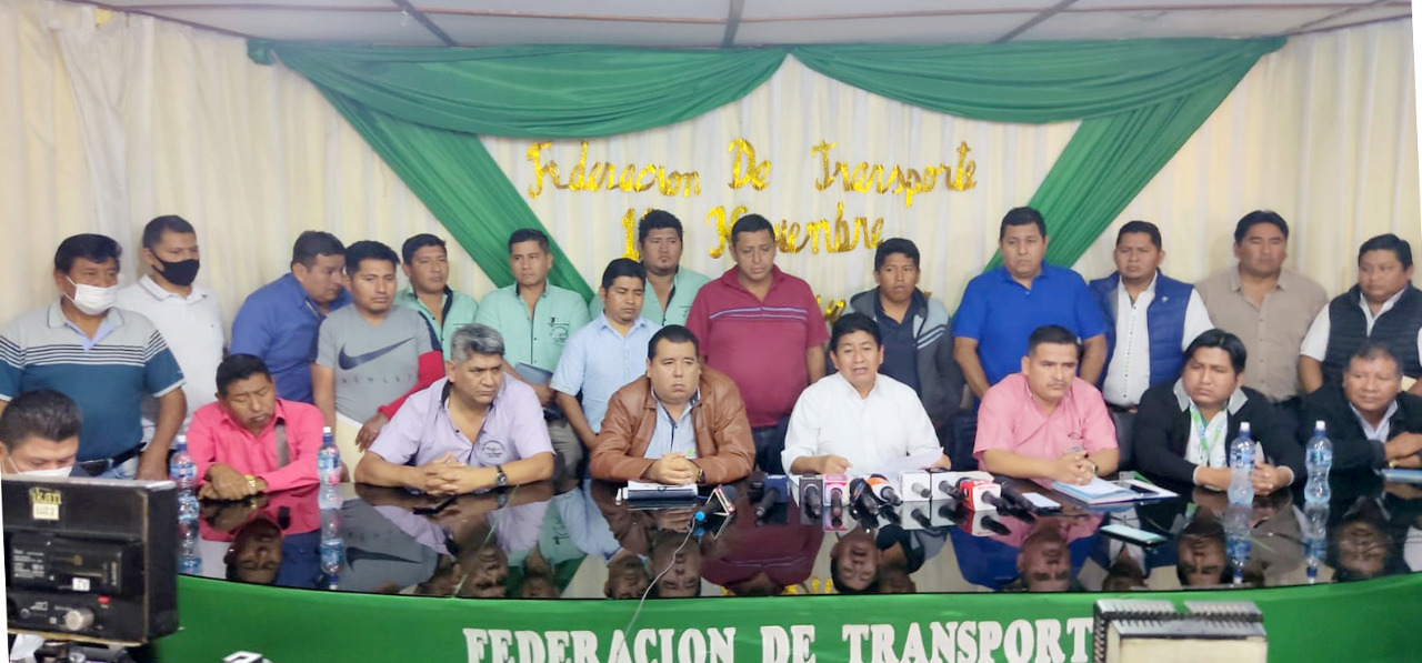 Camacho quiere adelantar el Censo por capricho con paros, transportistas no acatarán tal medida 