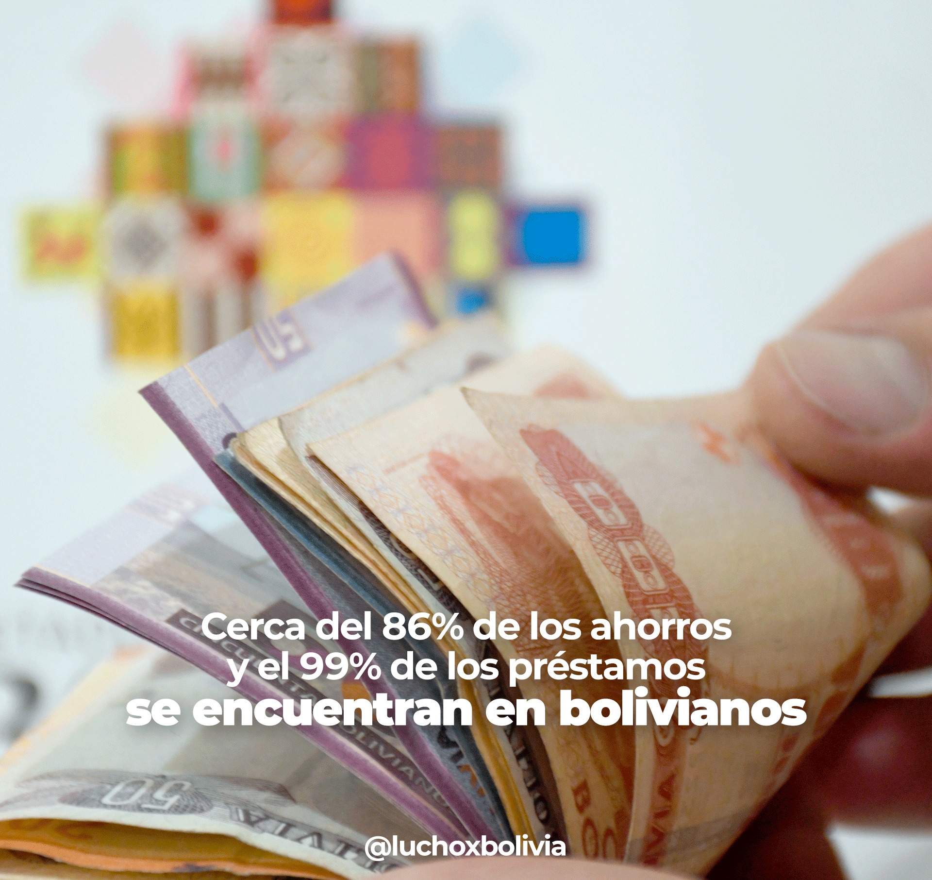 Arce destaca que la bolivianización del sistema financiero fortalece la reconstrucción económica