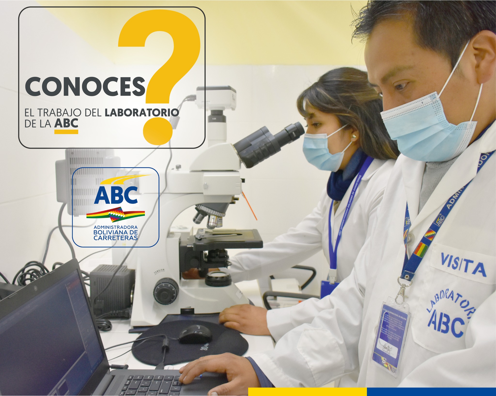 ABC cuenta con moderno laboratorio para el control de calidad en la construcción de carreteras