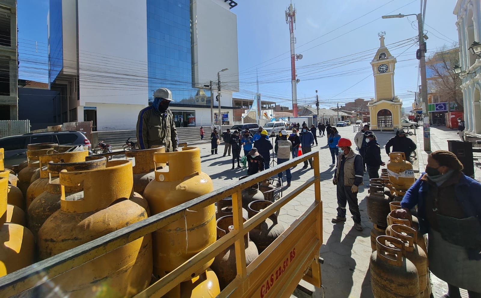 Planta Engarrafadora de Uyuni incrementó en 40% la comercialización de GLP por invierno