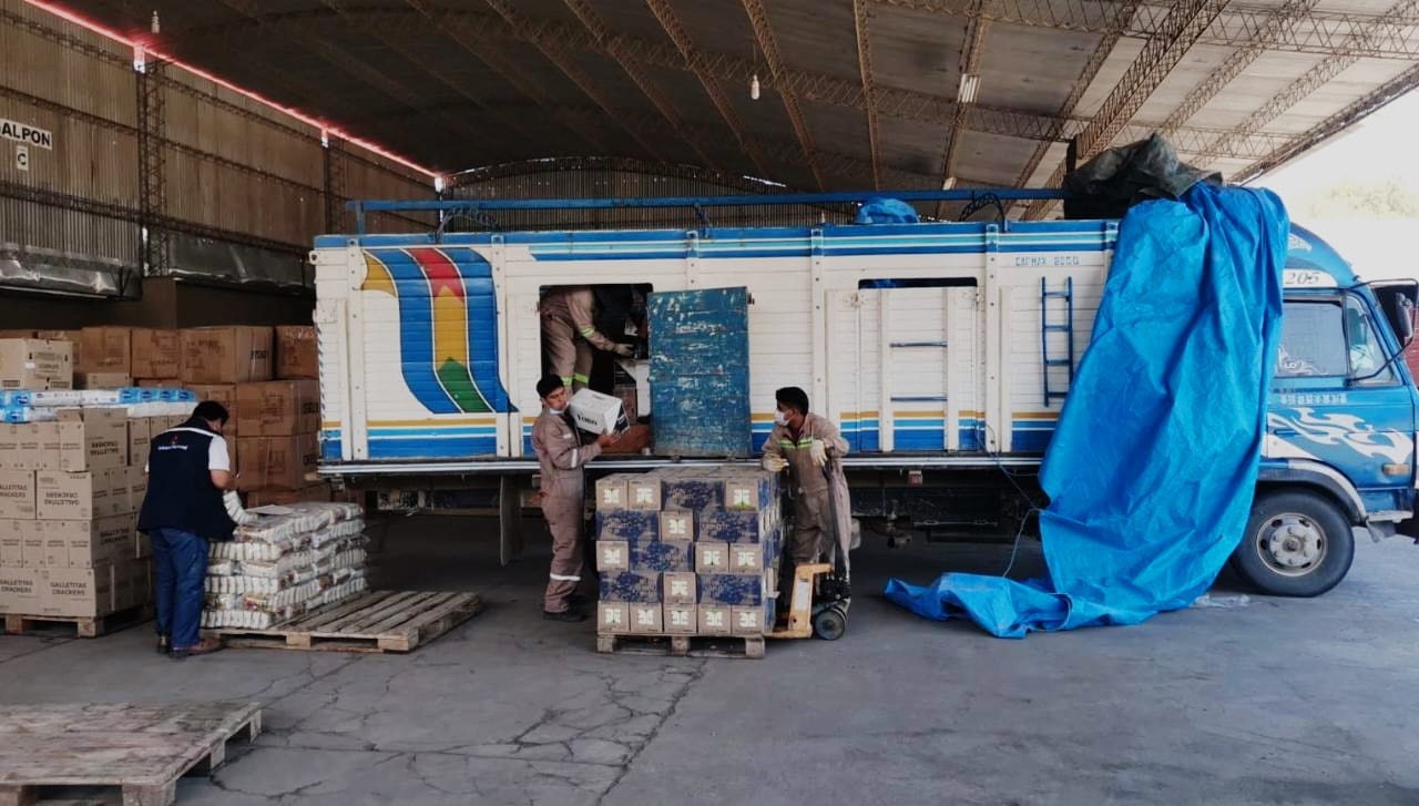 Aduana comisa en Tarija trigo, pescado y cerveza ilegal por un valor de Bs 170.000