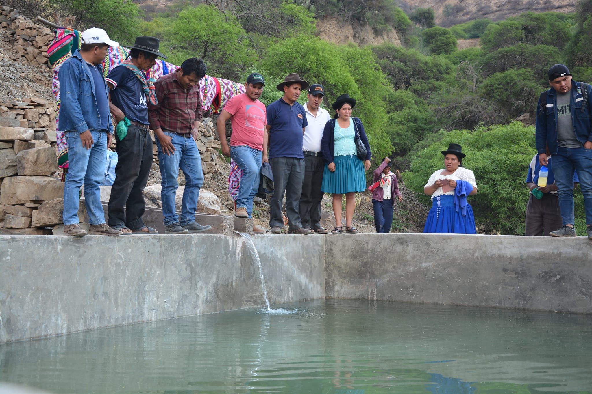 El FNDR financia Bs 1,8 millones al municipio de San Lucas para sistema de agua potable