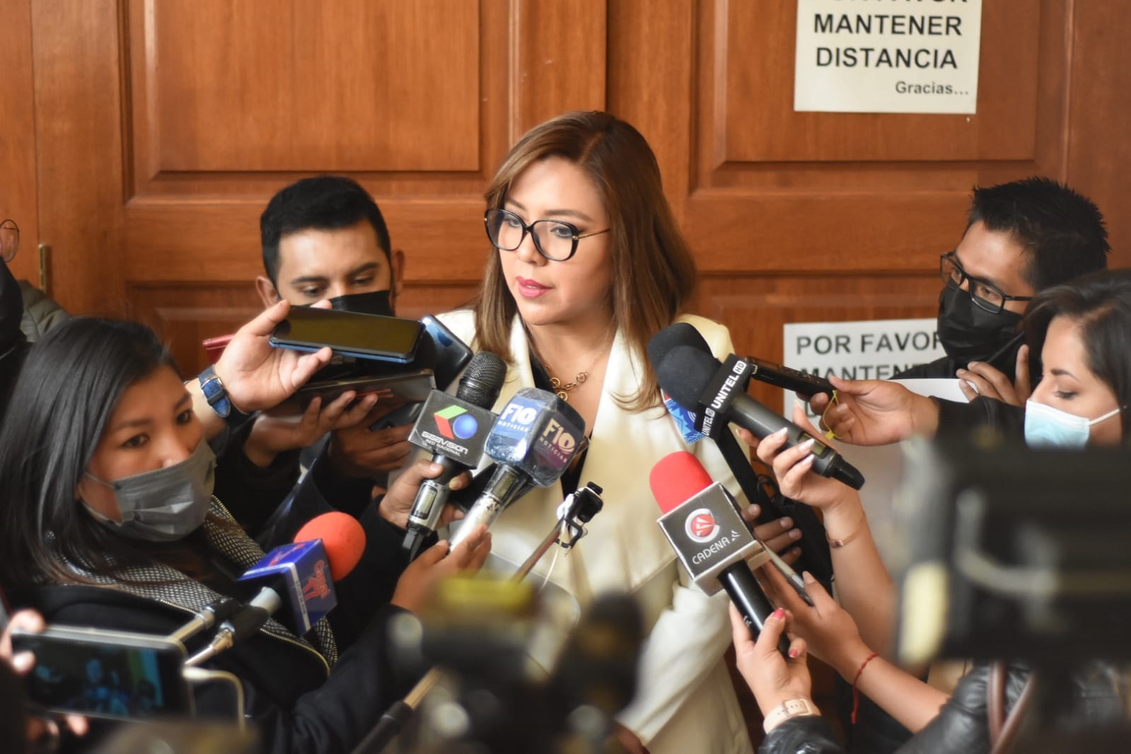 Viceministra Alcón pide al Comité cruceño voluntad para dialogar y no perjudicar al pueblo