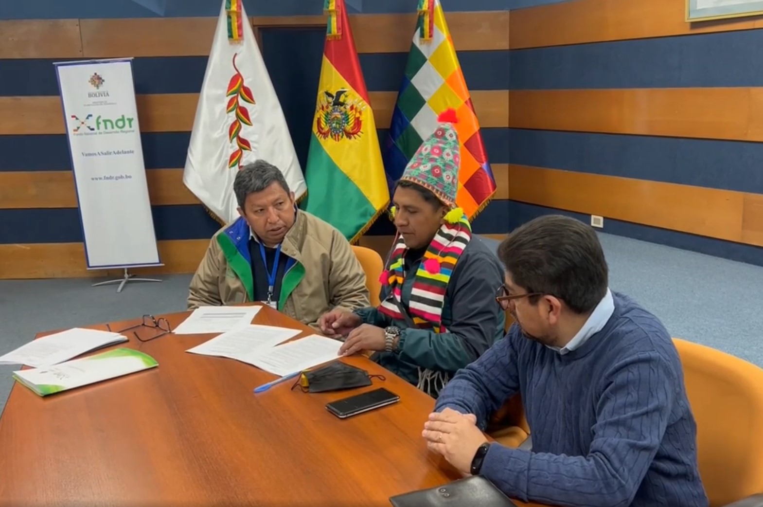 El FNDR financia compra de maquinaria para mejoras viales en Ocurí