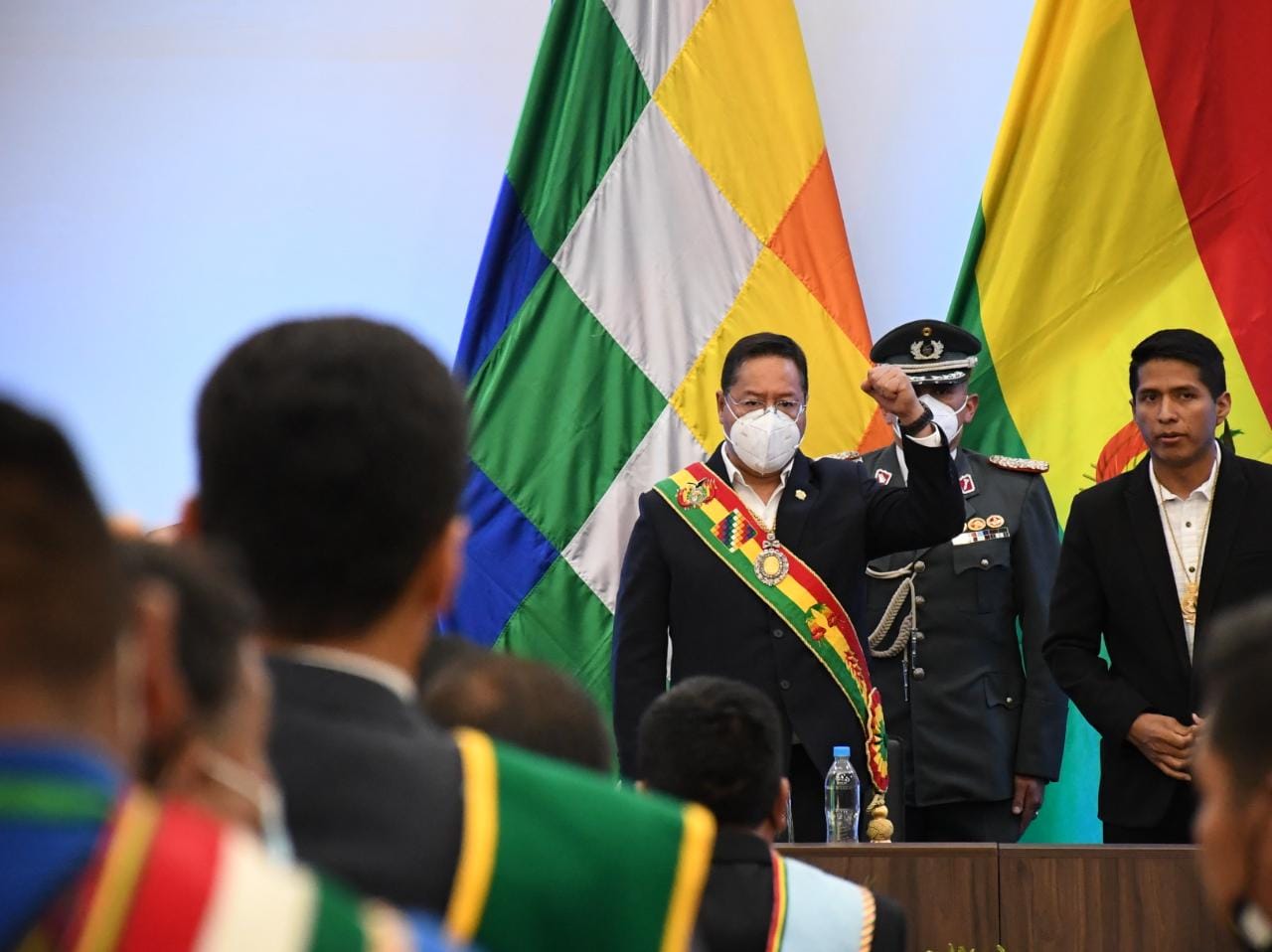 Presidente destaca inversión de más de $us 1.154 millones en obras viales y el tren metropolitano en Cochabamba