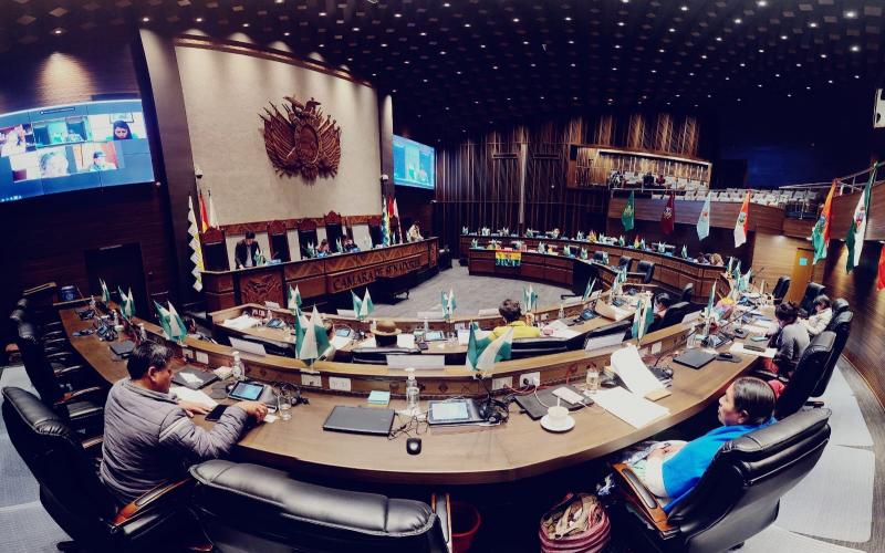 Senado aprueba transferencia de un predio para la Planta de Quinua en Oruro