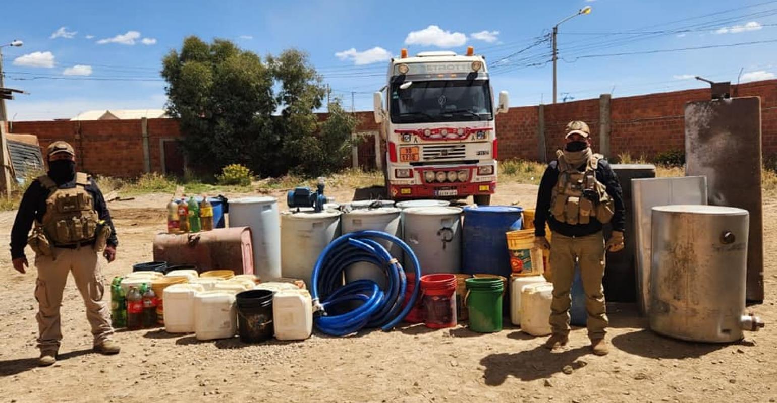 Militares participan en tres ámbitos en el combate al contrabando de combustibles