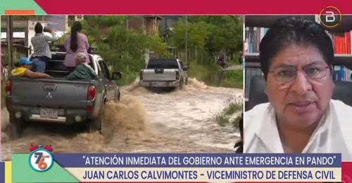 Nivel de agua en Bolpebra descendió 22 centímetros y se descarta más inundaciones en Cobija