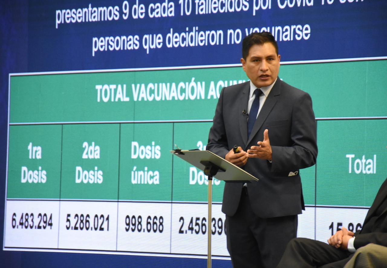 Bolivia tiene controlada la Covid-19 tras 12 semanas de descenso 