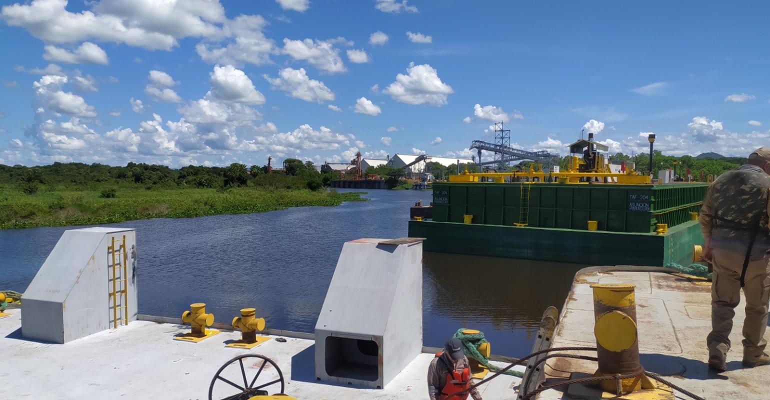 Unidad de Puertos cumplió tareas de inspección para habilitar operadores de servicios portuarios en Puerto Quijarro