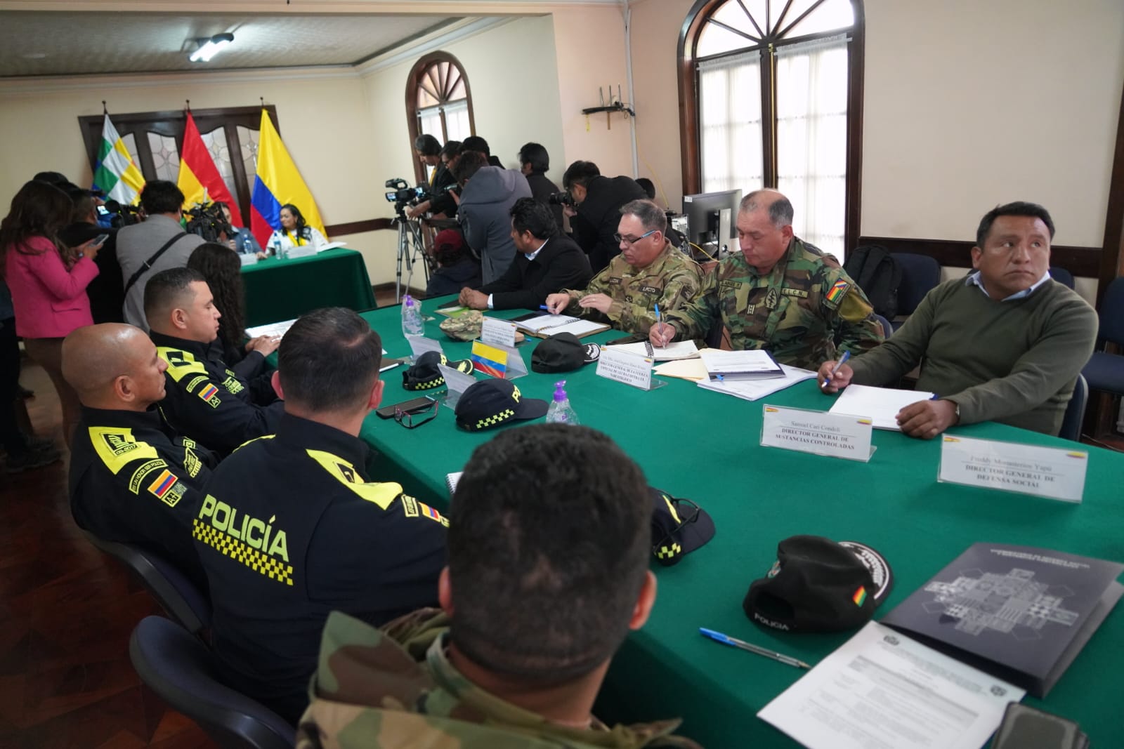 Concluyó III Reunión Bolivia - Colombia sobre el control de tráfico ilícito de estupefacientes