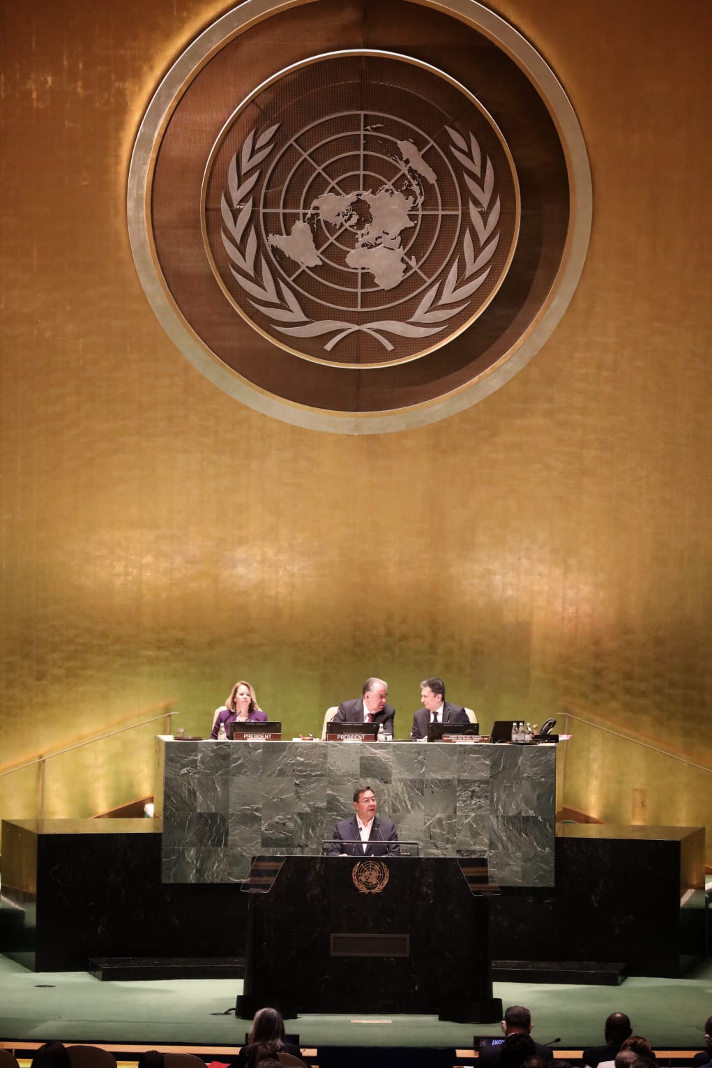 La ONU corrió con “todos” los gastos de participación de cuatro dirigentes de Bolivia en la II Conferencia sobre el Agua en Nueva York