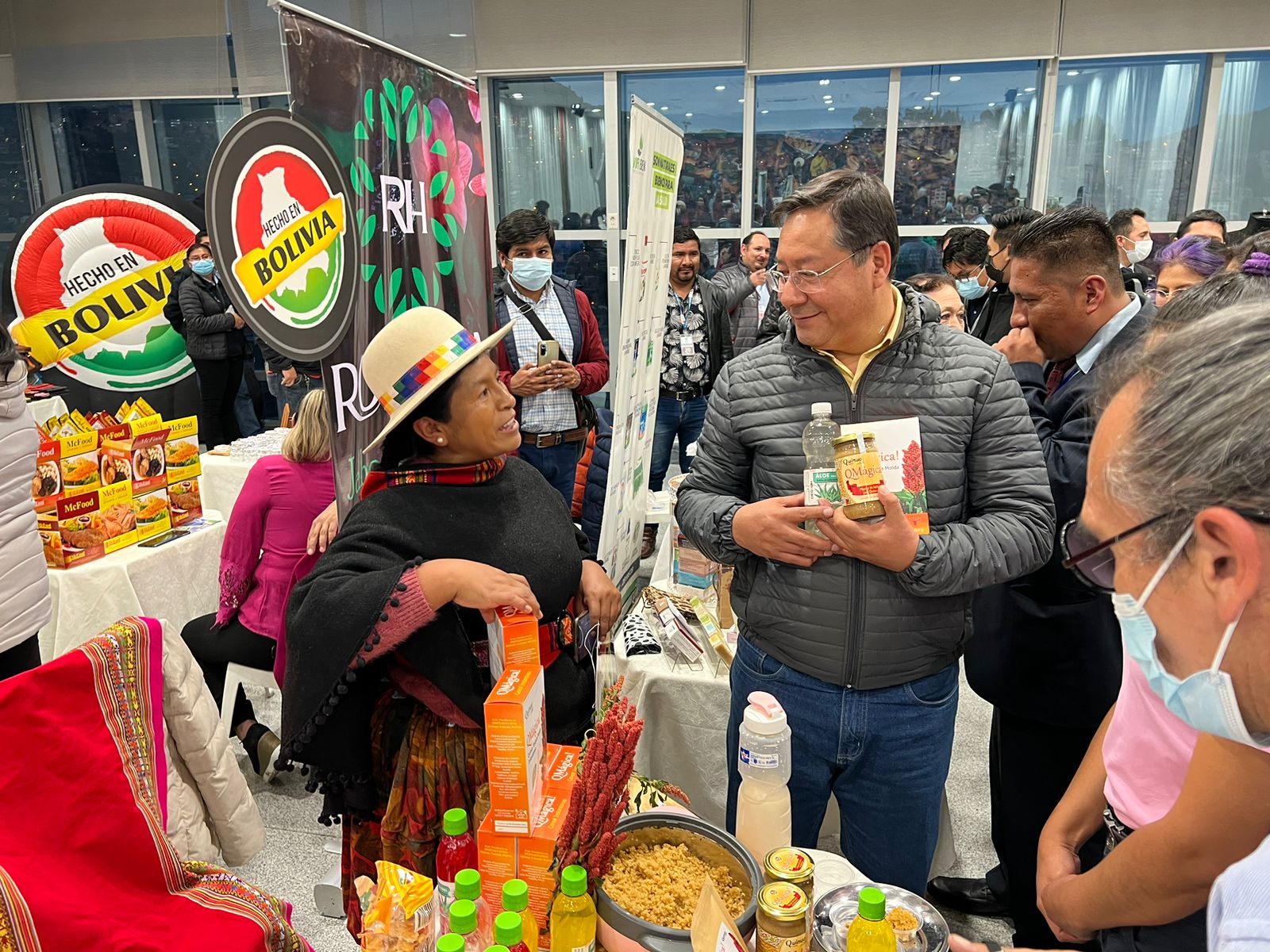 El Presidente informa que los créditos SIBOLIVIA llegaron a 10.000 unidades productivas