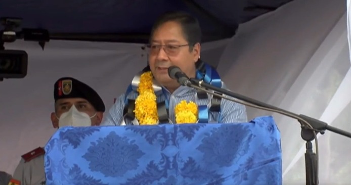 Presidente entrega sistema de riego tecnificado en la comunidad tarijeña Palmar Grande (adelanto)