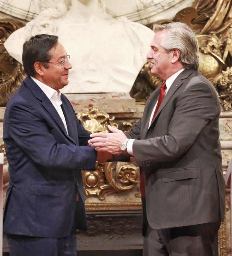 Luis Arce: Argentina tiene garantizado el suministro del gas