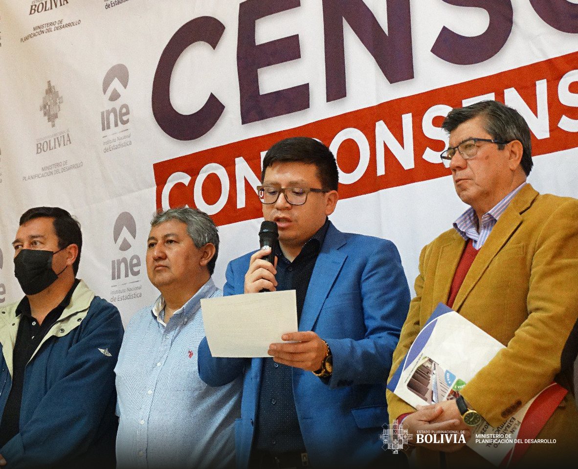 Ministro Cusicanqui asegura que los acuerdos de esta semana demuestran que es posible la “despolitización” del censo