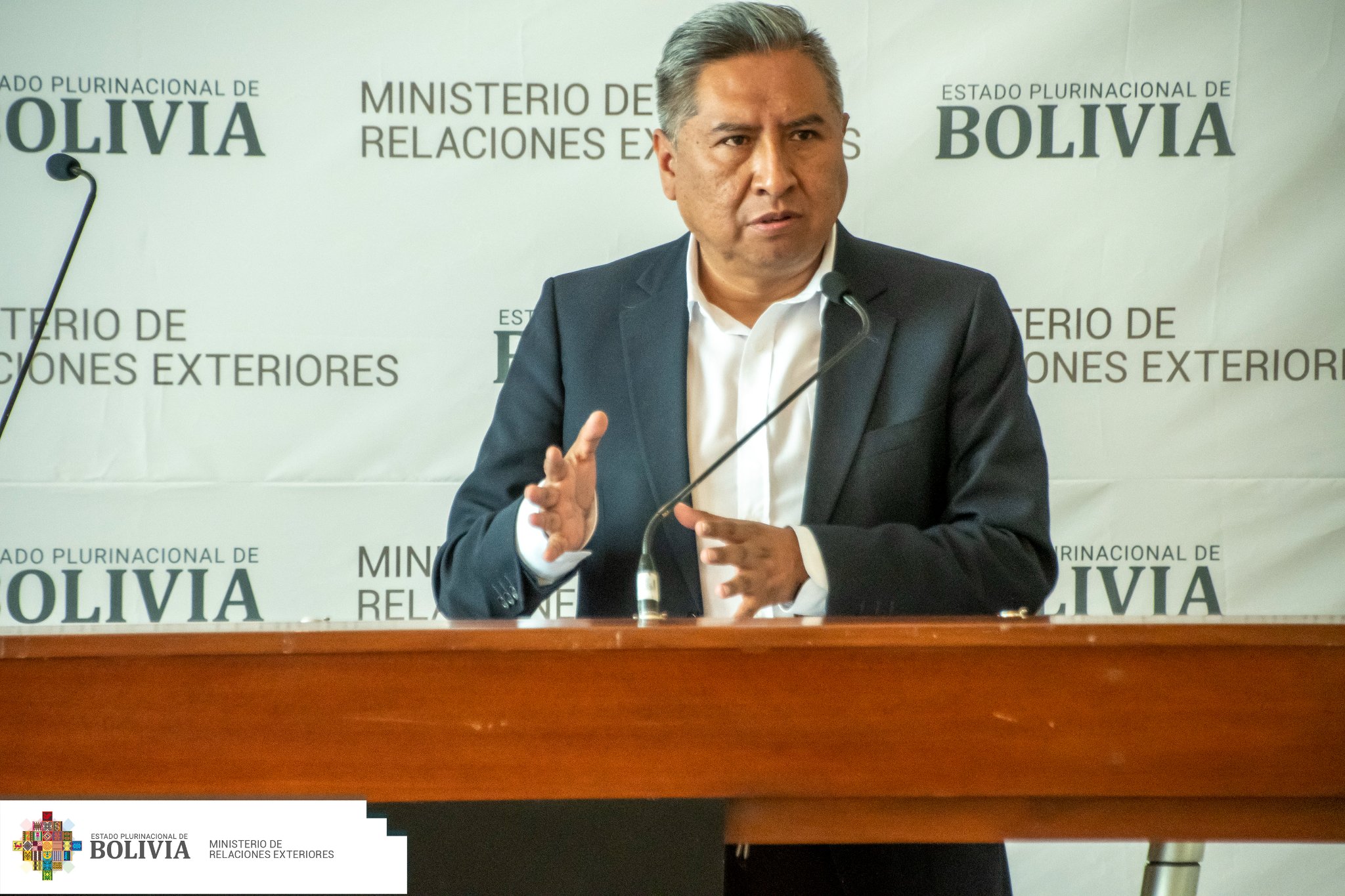 Canciller de Bolivia: “Nos duele en el alma lo que pasa” en el Perú