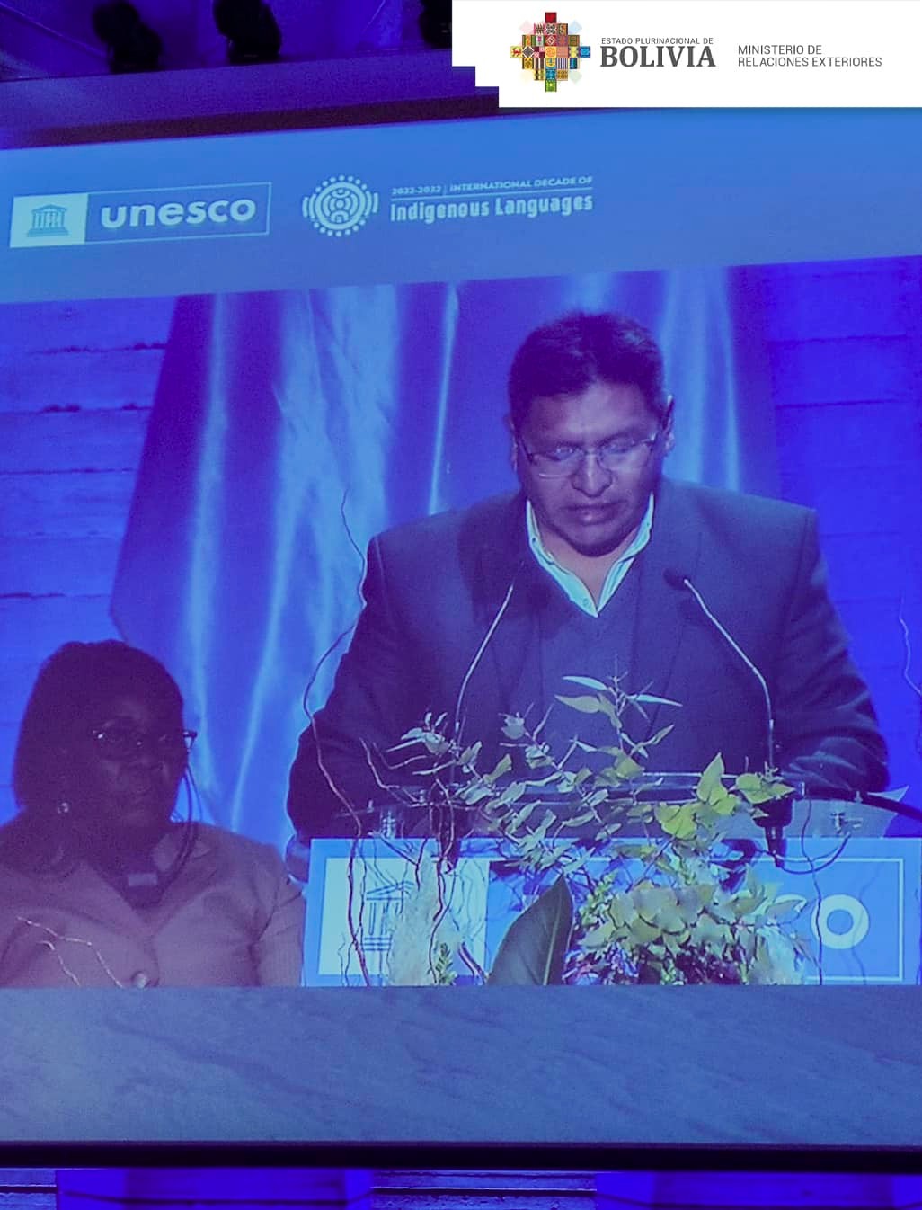 Bolivia participa del lanzamiento del Decenio Internacional de las Lenguas Indígenas 2022- 2032