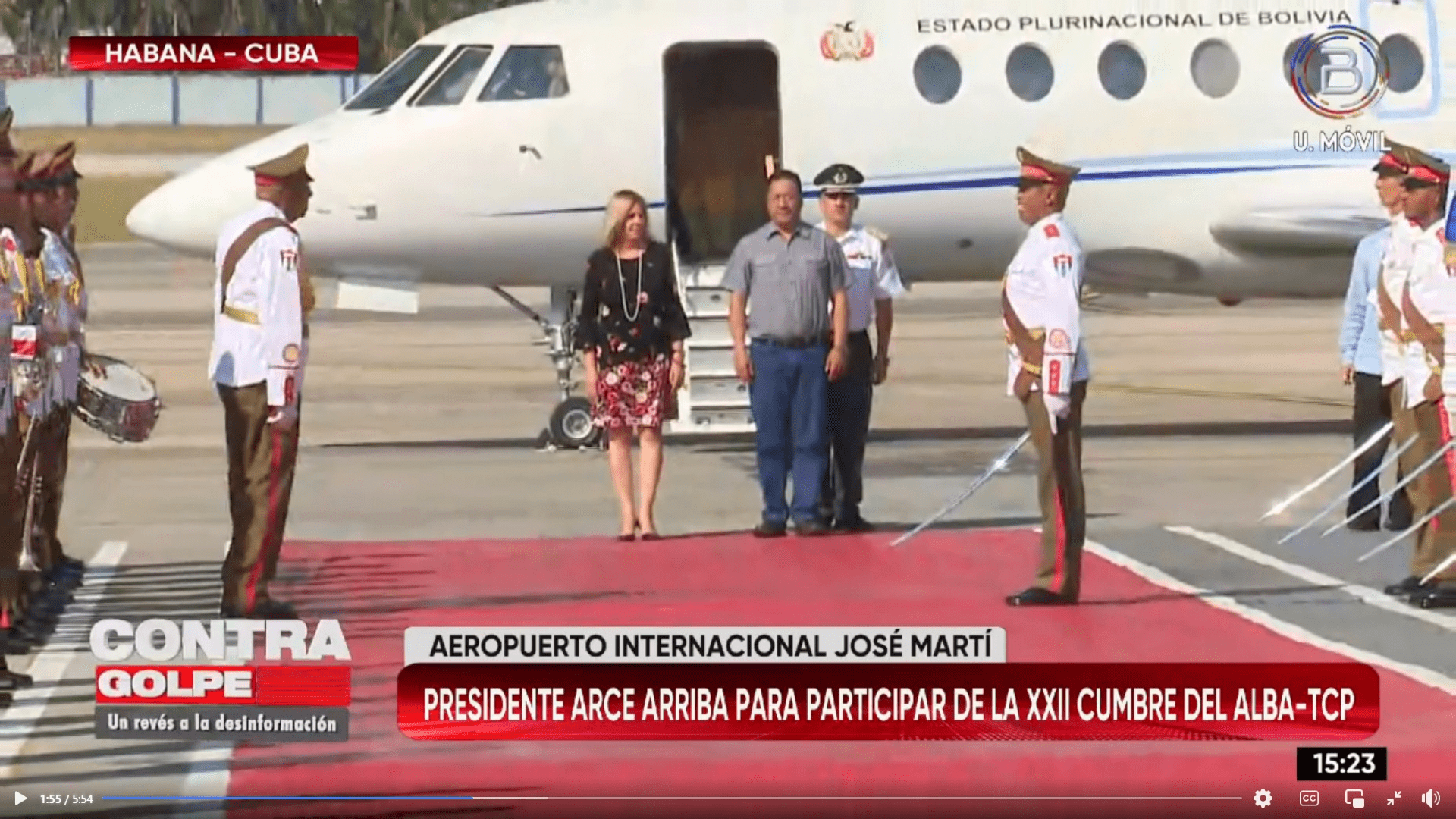 Presidente Arce arriba a La Habana para participar de la Cumbre del ALBA – TCP