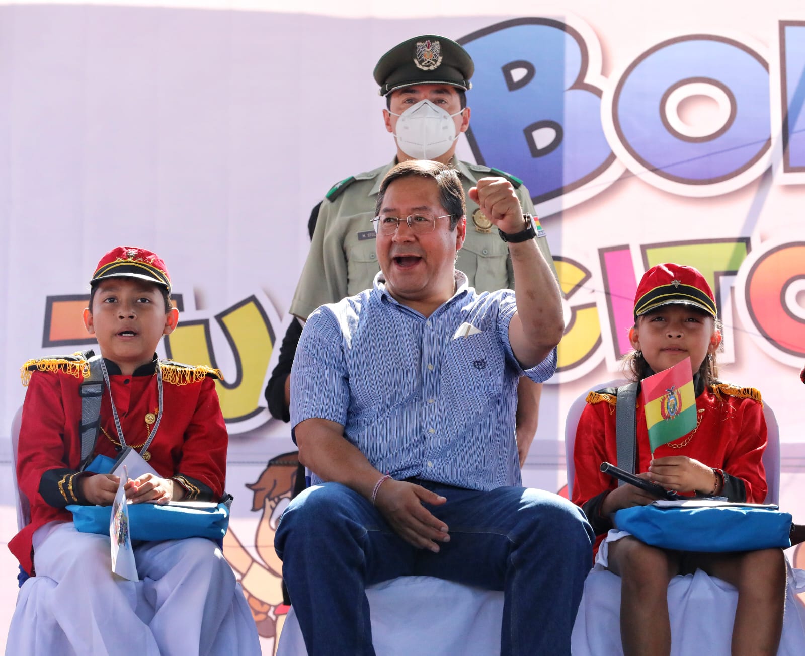 Presidente Arce destaca que el Bono Juancito Pinto llegó a más de 1,4 millones de estudiantes 