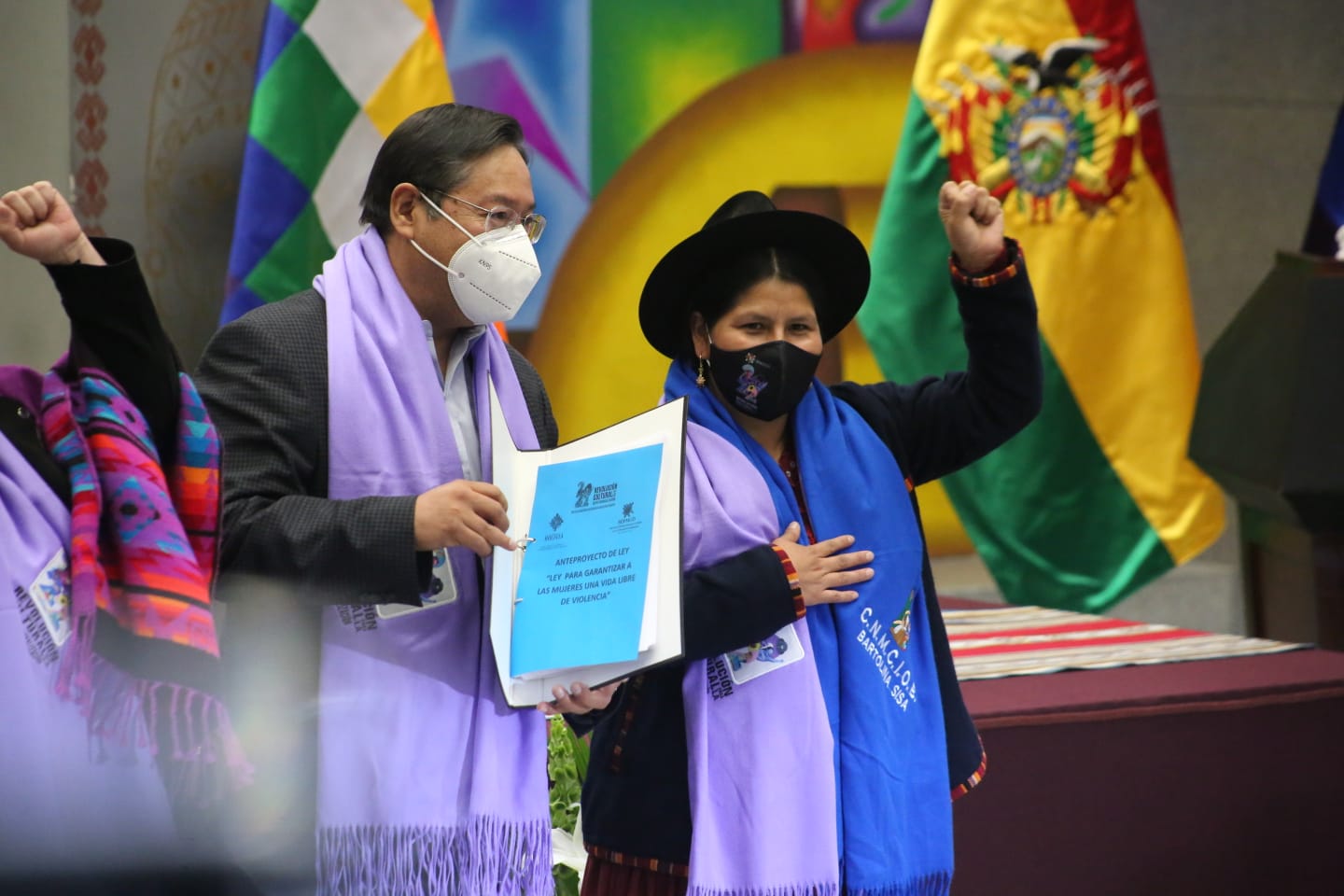 Presidente recibe anteproyecto de ley para fortalecer la lucha contra la violencia hacia la mujer (amplia)