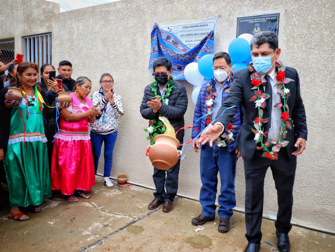 Presidente entrega la nueva residencia y el comedor de la universidad del Beni con una inversión de Bs 10,5 millones