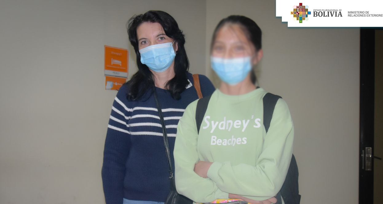 Dos ciudadanas bolivianas son repatriadas desde Ucrania