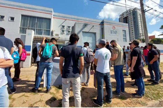 El INE brindó información técnica del Censo a la Unión Juvenil Cruceñista