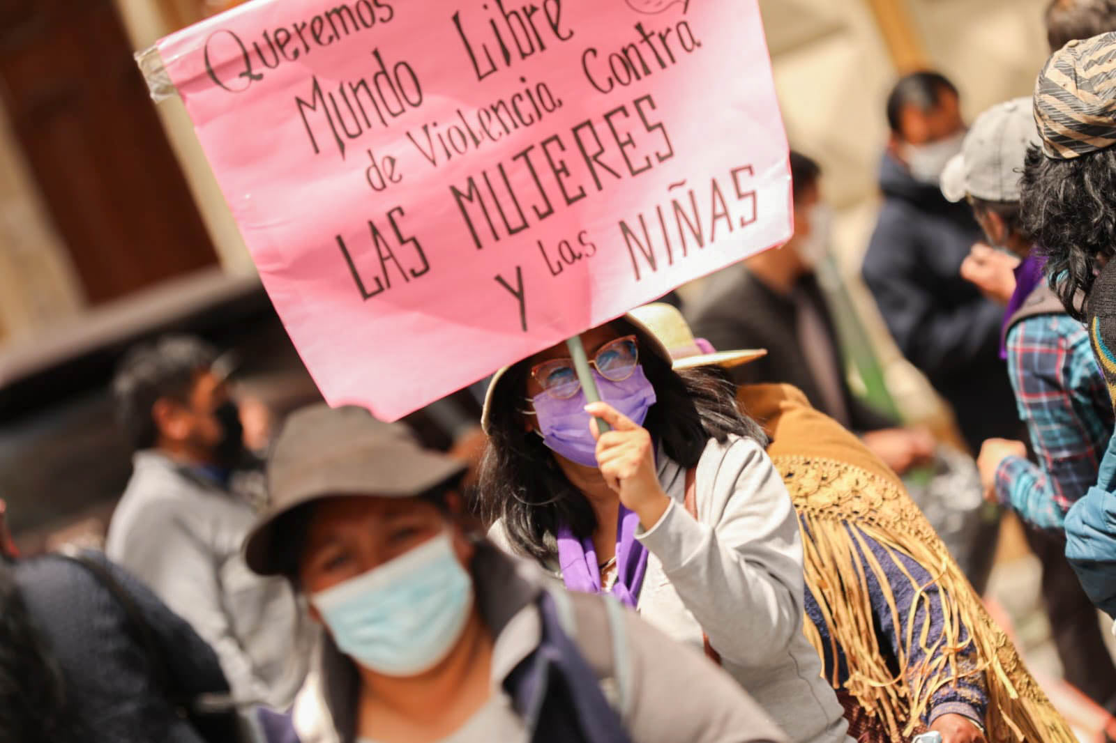 Presidente Arce: “Nuestra lucha por los derechos de las mujeres es permanente y firme”