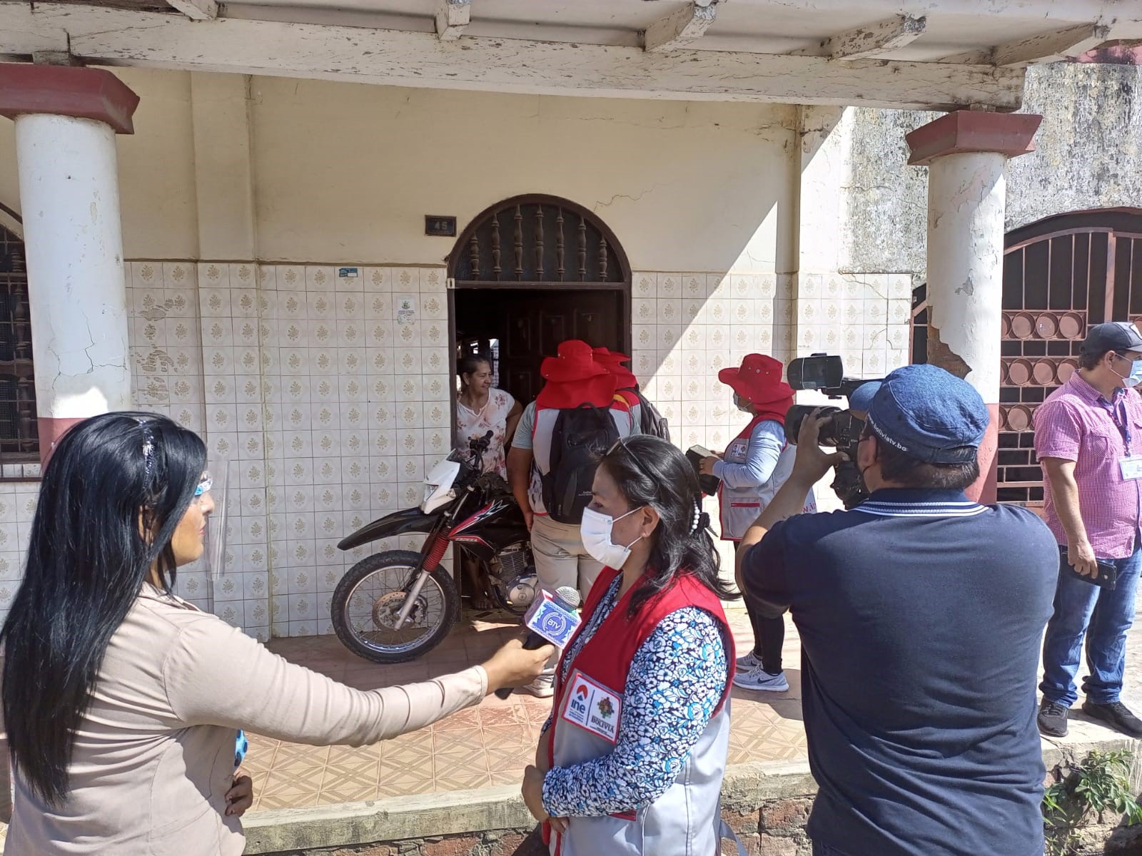 INE desplaza actualizadores en seis zonas de Trinidad