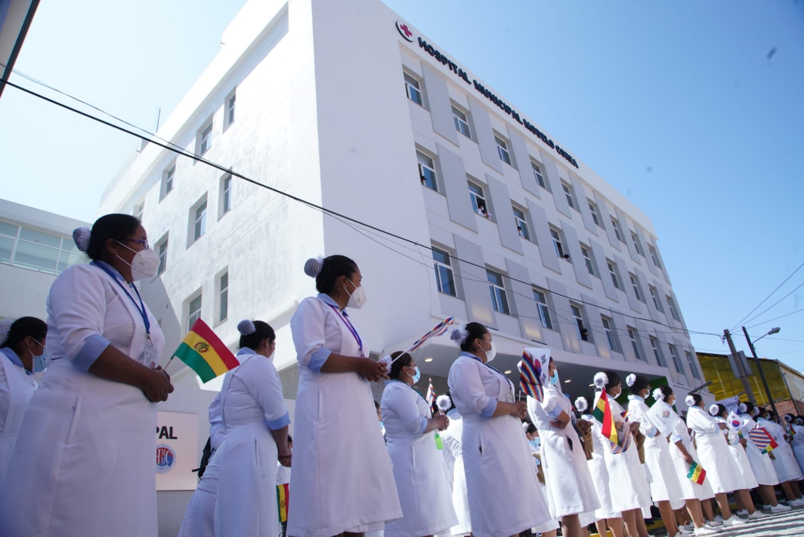 Gobierno potencia el hospital modelo Corea de El Alto con un nuevo bloque de servicios de salud