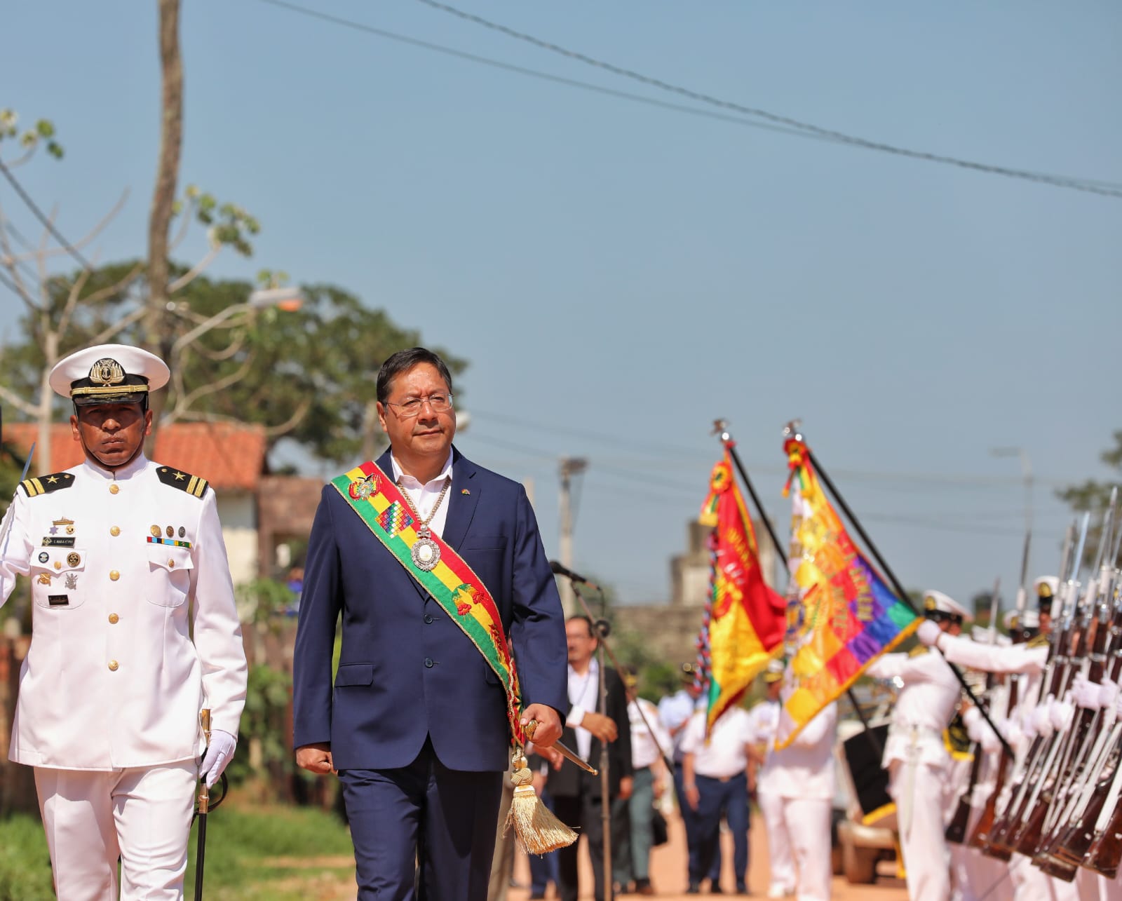 Arce lidera actos protocolares por los 180 años de creación del departamento del Beni