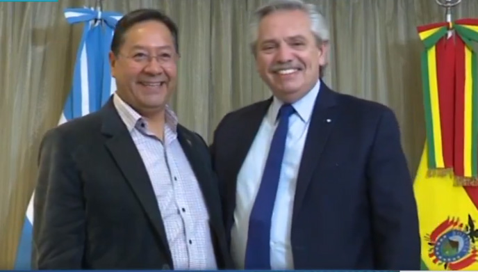 Arce destaca mensaje del presidente Fernández y asegura que Bolivia continuará siendo “ejemplo de unidad y de democracia”