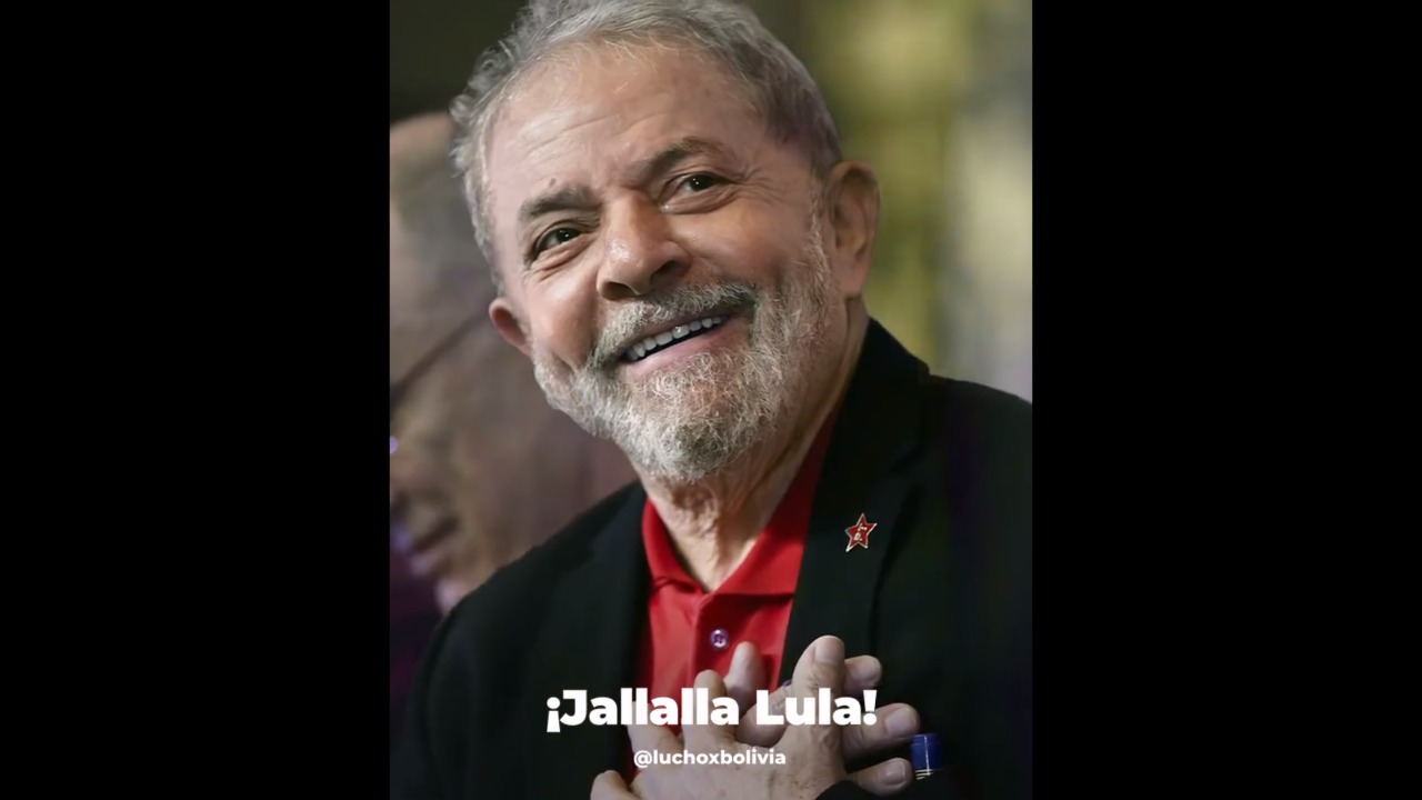 Presidente envía saludo a Lula da Silva por su cumpleaños