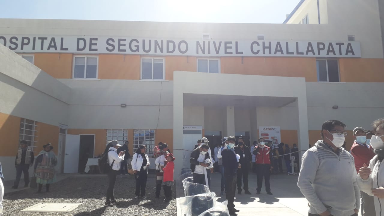 Presidente inaugura el hospital de segundo nivel de Challapata que demandó una inversión de más de Bs 100 millones