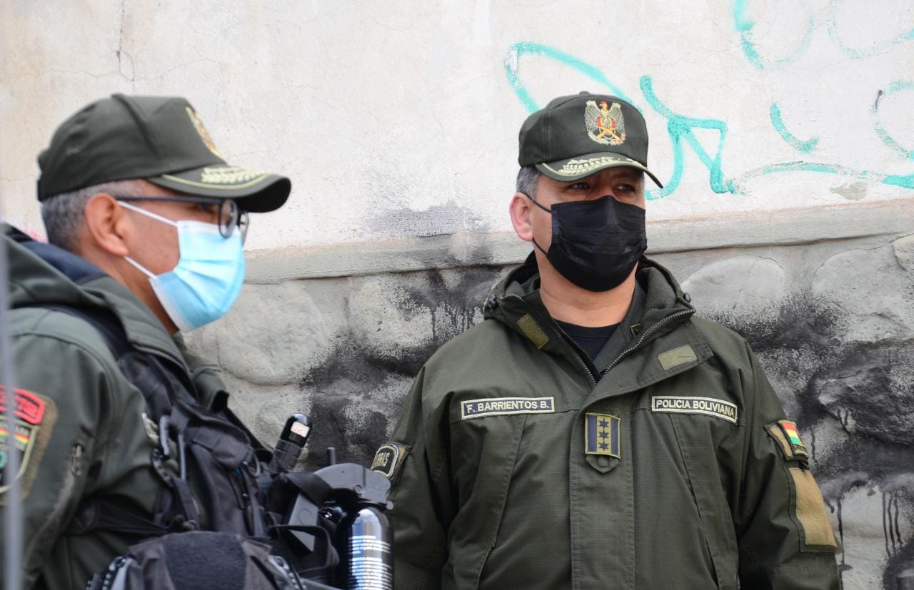 Caso Golpe de Estado II: Policía cierra vías aledañas a la cárcel de Miraflores para declaración de Áñez