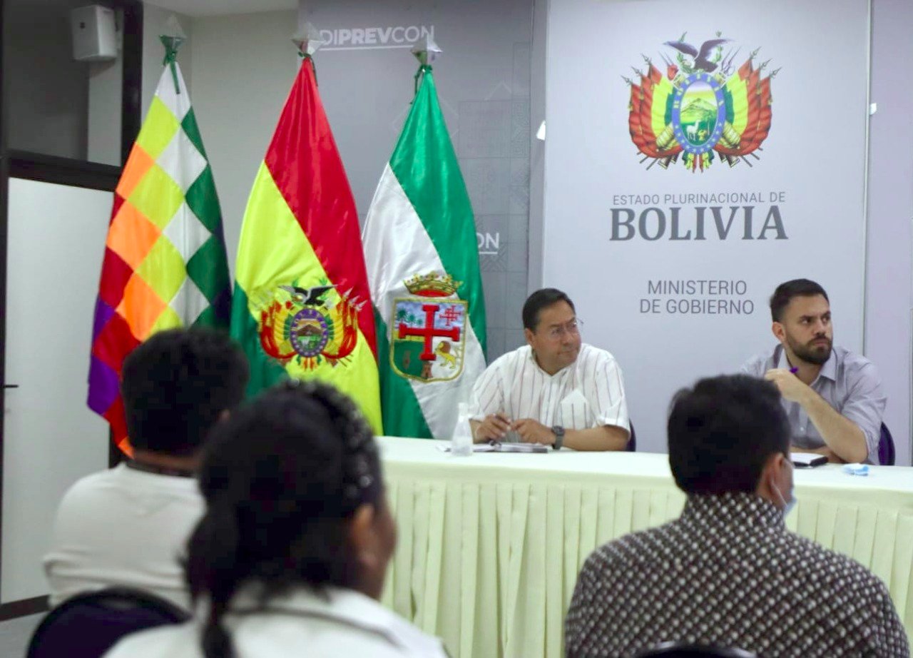 Montaño acusa a Camacho de confrontar mientras Arce se solidariza y asegura ayuda a los gremialistas de Santa Cruz