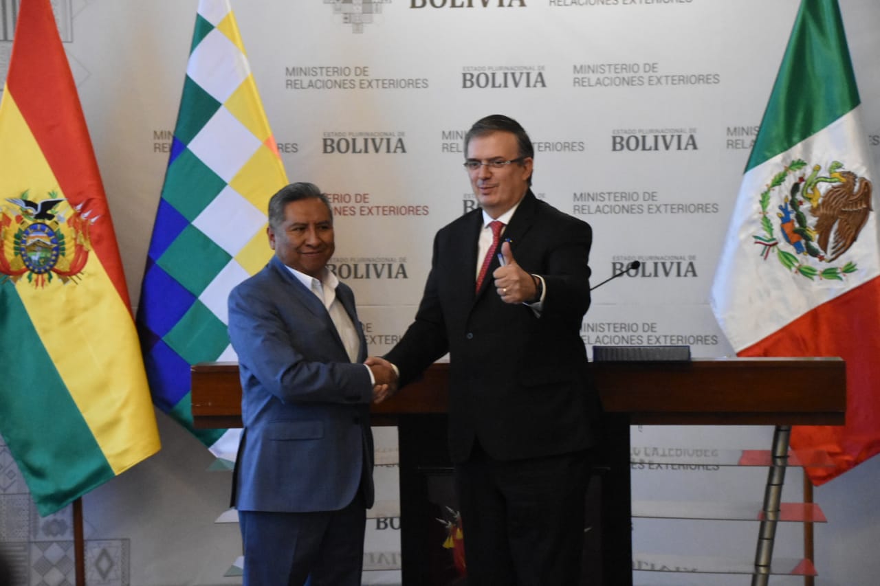 Bolivia y México fortalecen el diálogo político de alto nivel entre “pueblos hermanos”