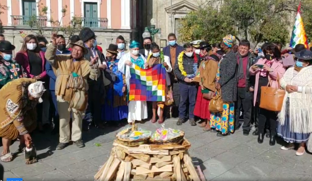 Francia Márquez participó en ceremonia ancestral