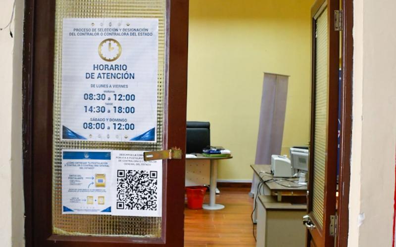 Inicia fase de impugnaciones a los postulantes a la Contraloría General del Estado